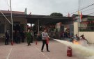Ra mắt mô hình "Tổ liên gia an toàn phòng cháy, chữa cháy"  tại khu dân cư thôn Vực Thượng 2 xã Xuân Hồng