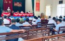 Đảng ủy xã Xuân Hồng tổ chức hội nghị đối thoại giữa người đứng đầu cấp ủy, chính quyền với MTTQ, các đoàn thể và nhân dân trong xã
