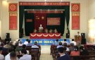 Đảng bộ xã Xuân Hồng tổ chức hội nghị học tập, quán triệt, triển khai thực hiện các Nghị quyết, Chỉ thị, Kết luận của Bộ chính trị, Ban bí thư Trung ương đảng (Khóa XIII) và kế hoạch của Đảng ủy.