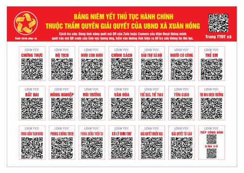 bảng niêm yết chuẩn xã Xuân Hồng.jpg