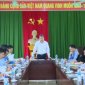 Bí thư Huyện ủy Thọ Xuân Lê Đình Hải làm việc với Đảng ủy xã Xuân Hồng và thị trấn Thọ Xuân về nhiệm vụ phát triển kinh tế-xã hội năm 2025