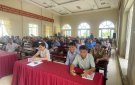 Hội nghị triển khai Kế hoạch Thực hiện cơ chế hỗ trợ phát triển sản xuất trên địa bàn xã Xuân Hồng thuộc Chương trình MTQG Giảm nghèo bền vững giai đoạn 2021-2025.