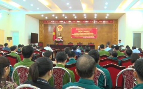 Hội nghị tập huấn công tác tuyển chọn và gọi công dân nhập ngũ năm 2023, triển khai hướng dẫn thực hiện Nghị định 37/2022/NĐ-CP của Chính phủ về việc xử lý vi phạm trong lĩnh vực quốc phòng, cơ yếu