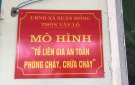 Xã Xuân Hồng tổ chức Lễ ra mắt mô hình “Tổ liên gia an toàn phòng cháy, chữa cháy”  