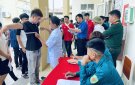 HỘI ĐỒNG NVQS XÃ XUÂN HỒNG TỔ CHỨC SƠ TUYỂN NGHĨA VỤ QUÂN SỰ NĂM 2024