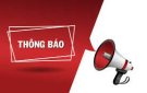 THÔNG BÁO  Về việc kiểm tra về an toàn thực phẩm trong dịp tết Giáp Thìn và  mùa lễ hội Xuân 2024