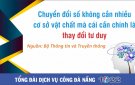 Thay đổi thói quen để hình thành công dân số