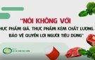 Bài tuyên truyền "Tháng hành động vì an toàn thực phẩm năm 2024"