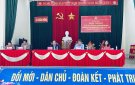 HỘI NGHỊ TIẾP XÚC CỬ TRI CỦA ĐẠI BIỂU HĐND HUYỆN TỐ SỐ 11 TRƯỚC KỲ HỌP THỨ 11, HĐND HUYỆN KHÓA XX TẠI XÃ XUÂN HỒNG