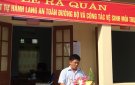 LỄ RA QUÂN THÁNG CAO ĐIỂM VỀ CÔNG TÁC VỆ SINH MÔI TRƯỜNG VÀ LẬP LẠI TRẬT TỰ HÀNH LANG ATGT TRÊN ĐỊA BÀN XÃ