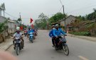 Đoàn xã Xuân Hồng tổ chức tuyên truyền lưu động phòng chống dịch bệnh Covid-19