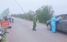Xã Xuân Hồng thành lập chốt kiểm soát, kiểm tra dịch bệnh Covid-19