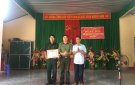 Thôn Vực Thượng 2, xã Xuân Hồng tổ chức điểm  "Ngày hội toàn dân bảo vệ an ninh tổ quốc" năm 2022