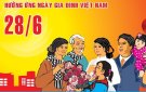 BÀI TUYÊN TRUYỀN HƯỞNG ỨNG THÁNG HÀNH ĐỘNG PHÒNG CHỐNG BẠO LỰC GIA ĐÌNH VÀ KỶ NIỆM NGÀY GIA ĐÌNH VIỆT NAM 28/6/2024.