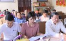 ĐỒNG CHÍ BÍ THƯ HUYỆN ỦY LÊ ĐÌNH HẢI DỰ SINH HOẠT CHI BỘ THÔN HÙNG MẠNH XÃ XUÂN HỒNG