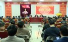 Hội nghị Ban Chấp hành Đảng bộ huyện lần thứ 29: Đánh giá tình hình thực hiện nhiệm vụ năm 2024 và thảo luận, thống nhất mục tiêu, nhiệm vụ năm 2025